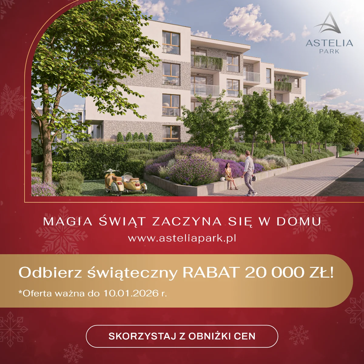 Odbierz świąteczny rabat na zakup aparatmentu